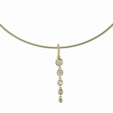 Cz Dangle Cuff Charm