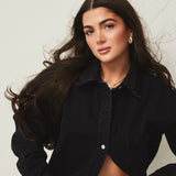 Oval Eclipse Two-tone Earring