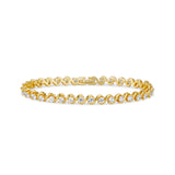 Spiral Tennis Bracelet