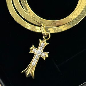 ROYAL CROSS NECKLACE