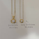 Baby Birthstone Necklace