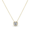 Cz Bezel Necklace