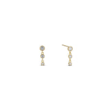 Cz Bubble Drop Earring