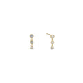 Cz Bubble Drop Earring