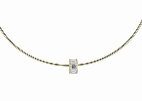 CZ BAGUETTE CUFF CHARM