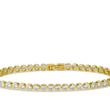Iced Bubble Tennis Bracelet