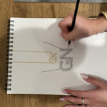 Drawing a custom GN initial nameplate