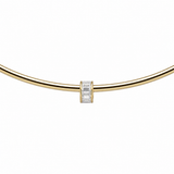 Cz Baguette Cuff Charm