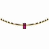 Cz Baguette Cuff Charm