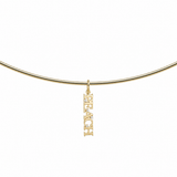 Classic Nameplate Cuff Charm