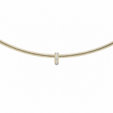 Cz Bezel Cuff Charm