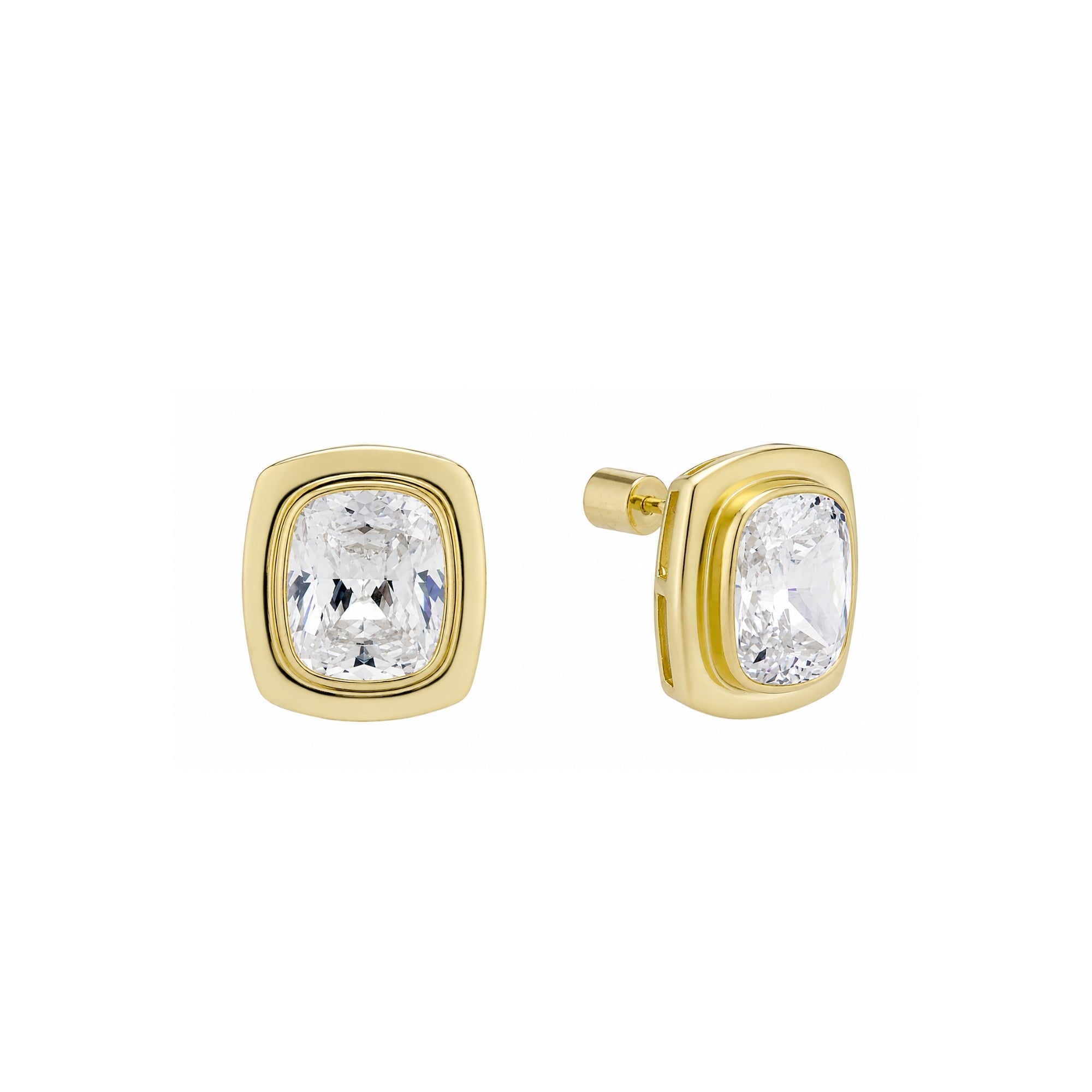 EP Jewels Chunky Square Earring