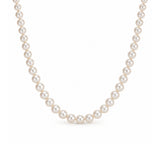 Classic Pearl Necklace, a strand of round freshwater pearls