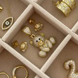 Hopscotch Drop Earring