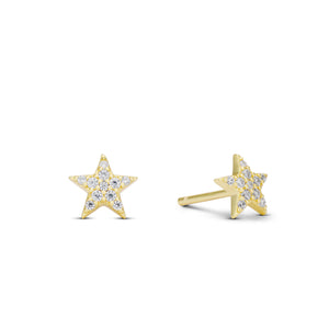 CZ JAYLA STAR STUD EARRING