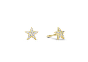 CZ JAYLA STAR STUD EARRING