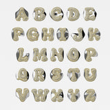 Iced Jumbo Letter Ring