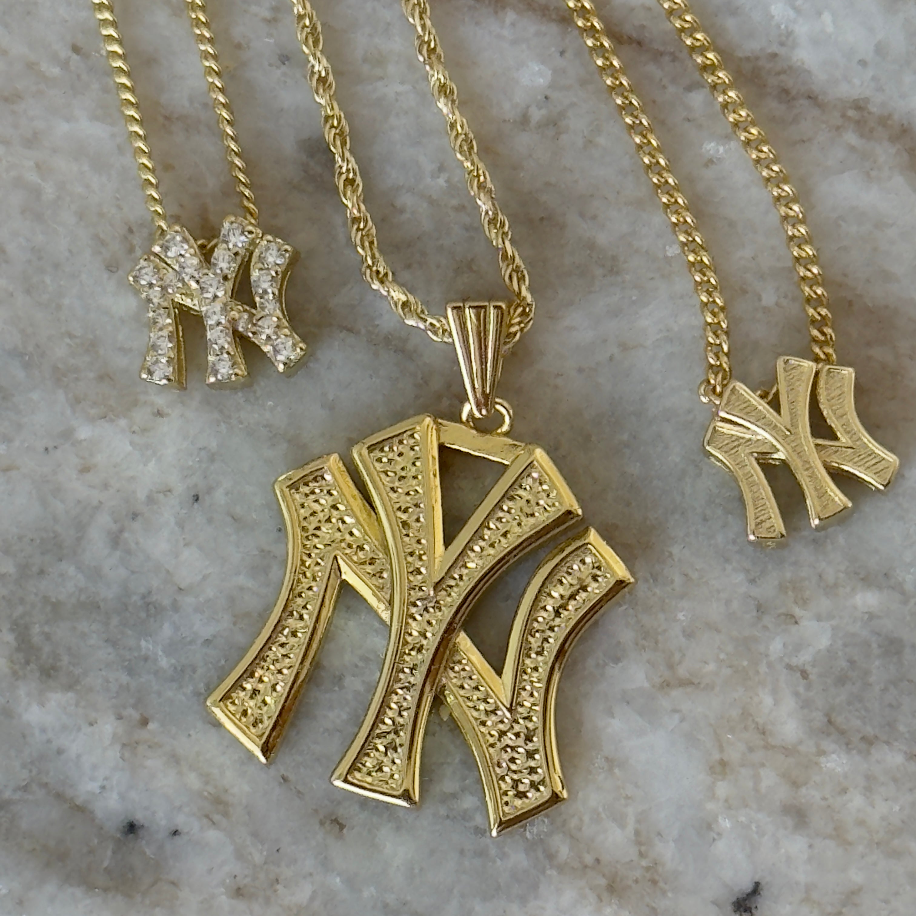 14K Yankees フィガロチェーン new top jewelry 14K Yankees フィガロチェーン new top jewelry 【公式通販】