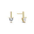 Heart Drop Earring
