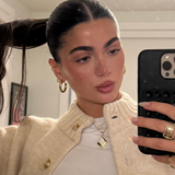 Medium Chunky Hoop Earring