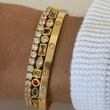 Multicolor Tennis Bracelet