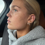 Piper Pink CZ Cuff Earring