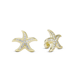 Starfish Stud Earring