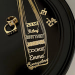 Sweetheart Script Nameplate|EP Jewels