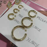 Large Chunky Hoop Earring