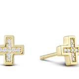 Baby Cross Earring
