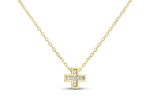 BABY CROSS NECKLACE