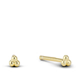 Tiny Trio Stud Earring
