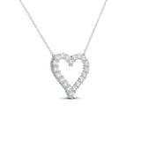 Cz Heart Necklace