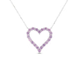 Cz Heart Necklace