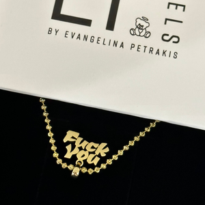 F YOU NECKLACE