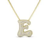 Iced Jumbo Letter Necklace