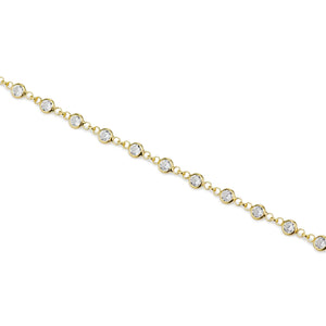 ICED BUBBLE ANKLET