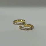 Cz Pave Cuff Earring