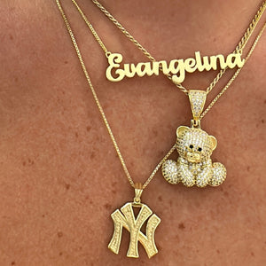 CLASSIC NY YANKEES NECKLACE