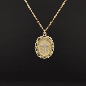 CROSS PENDANT NECKLACE