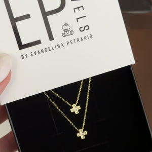 BABY GOLD CROSS NECKLACE