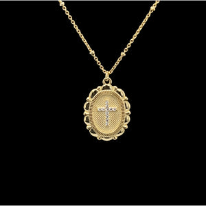 CROSS PENDANT NECKLACE